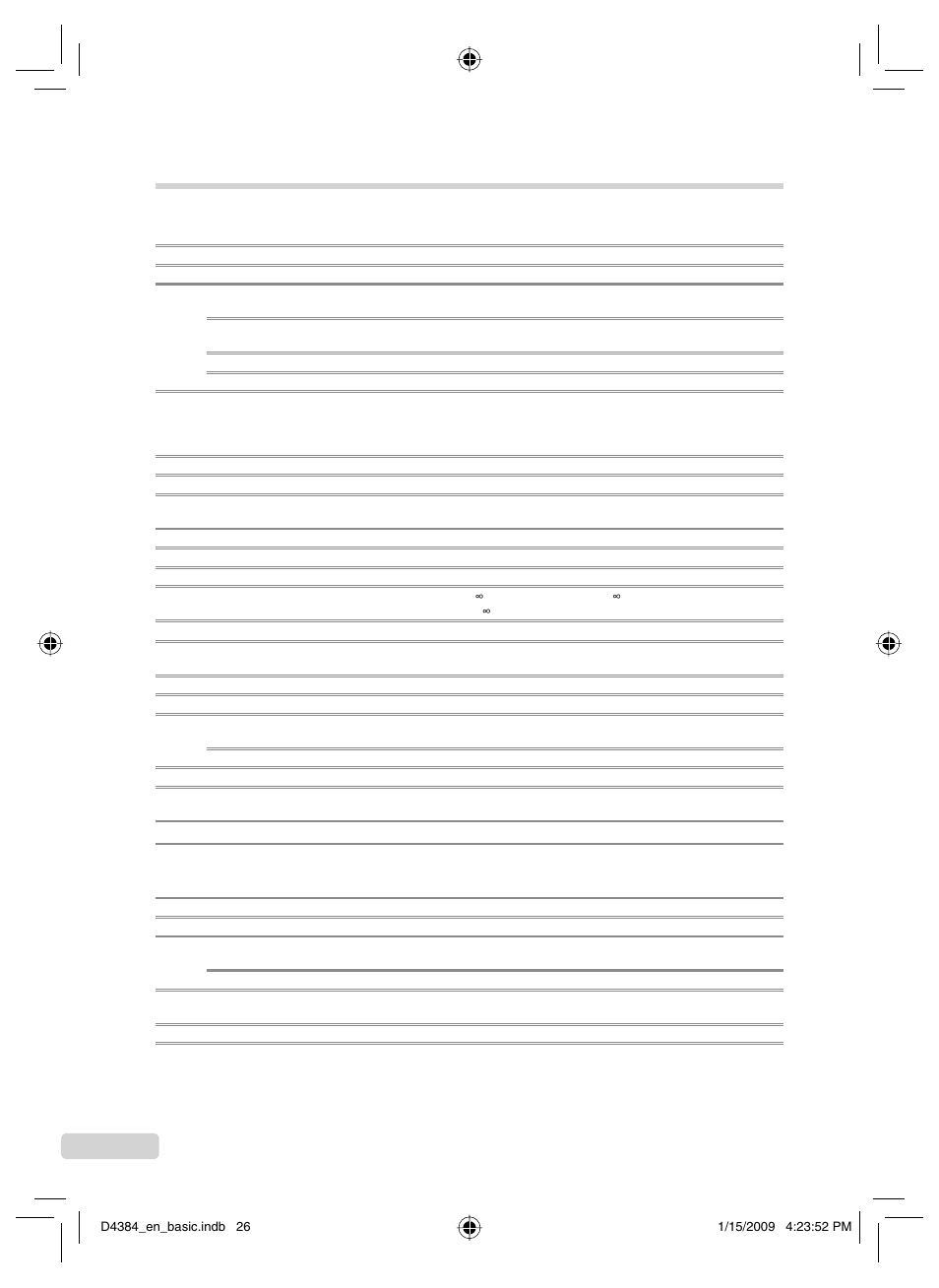 Specifications, 26 en | Olympus SP-590UZ User Manual | Page 26 / 132