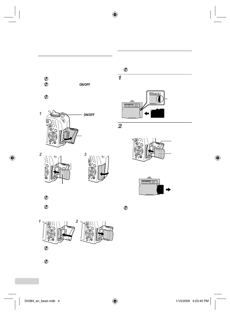 Olympus SP-590UZ User Manual | Page 4 / 132
