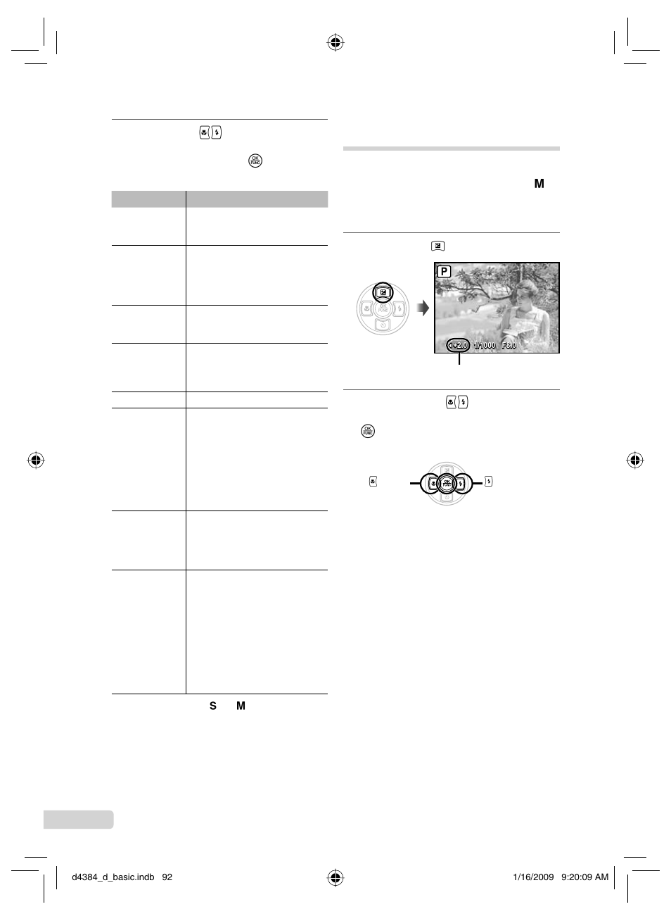 Ändern der bildhelligkeit (belichtungskorrektur) | Olympus SP-590UZ User Manual | Page 92 / 132