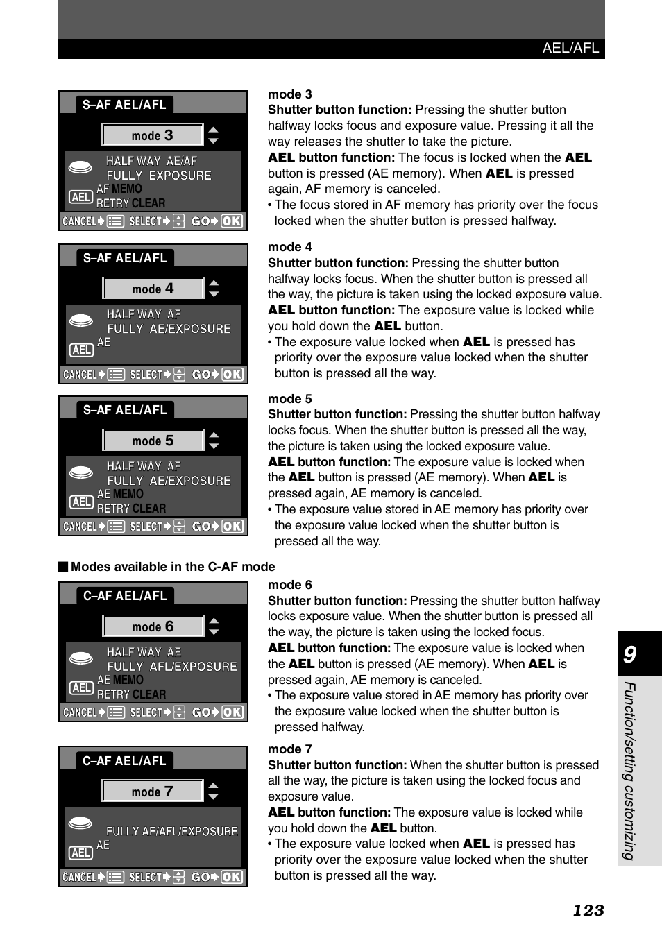 Olympus E-1 User Manual | Page 123 / 182