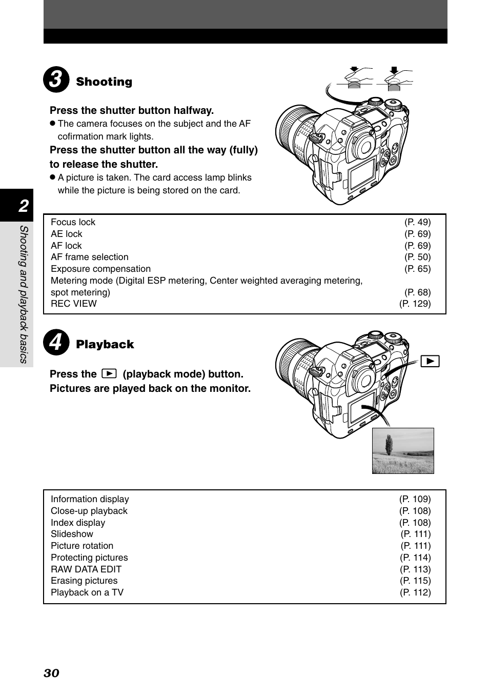 Olympus E-1 User Manual | Page 30 / 182