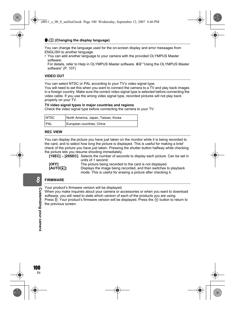 Olympus E-3 User Manual | Page 100 / 156