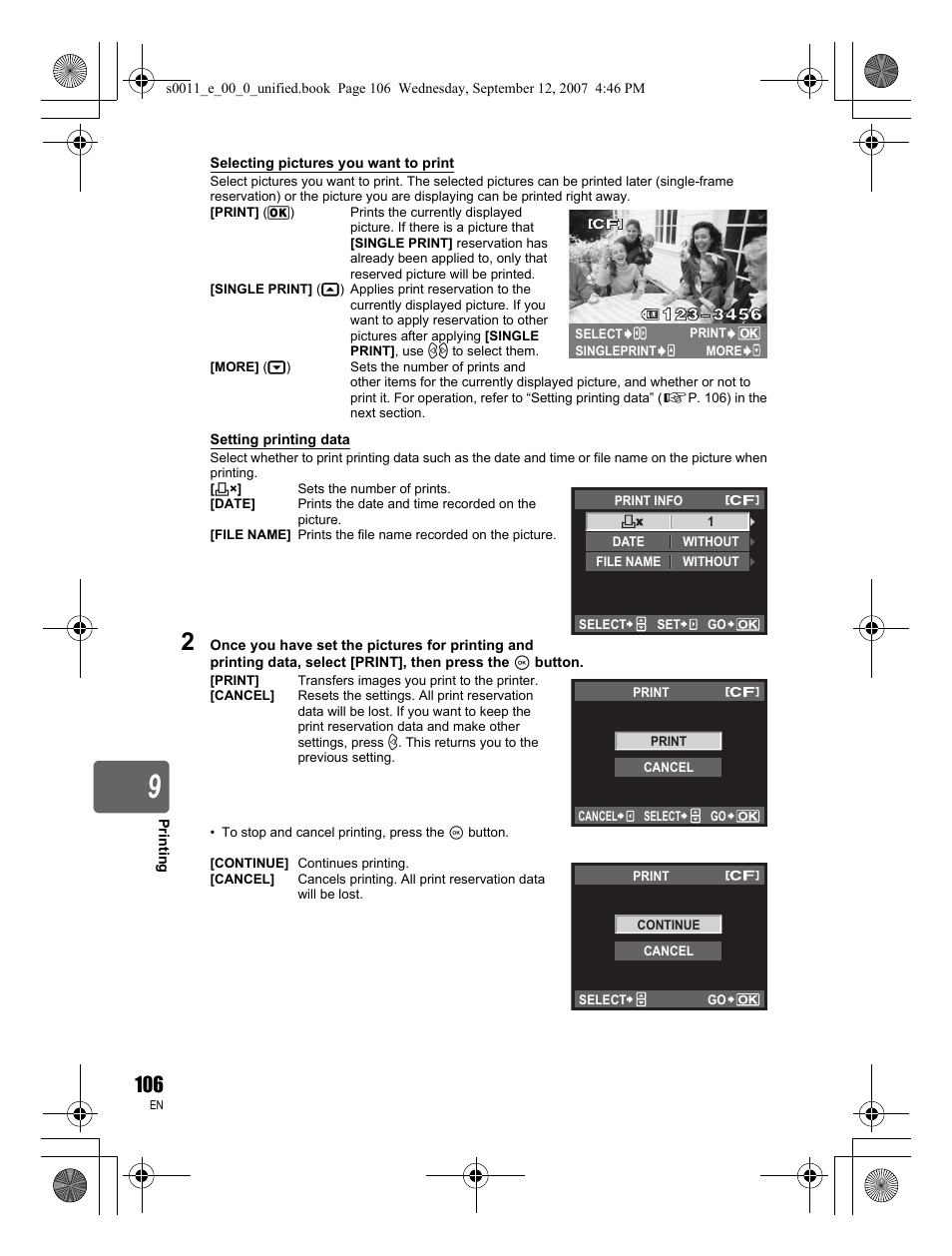 Olympus E-3 User Manual | Page 106 / 156