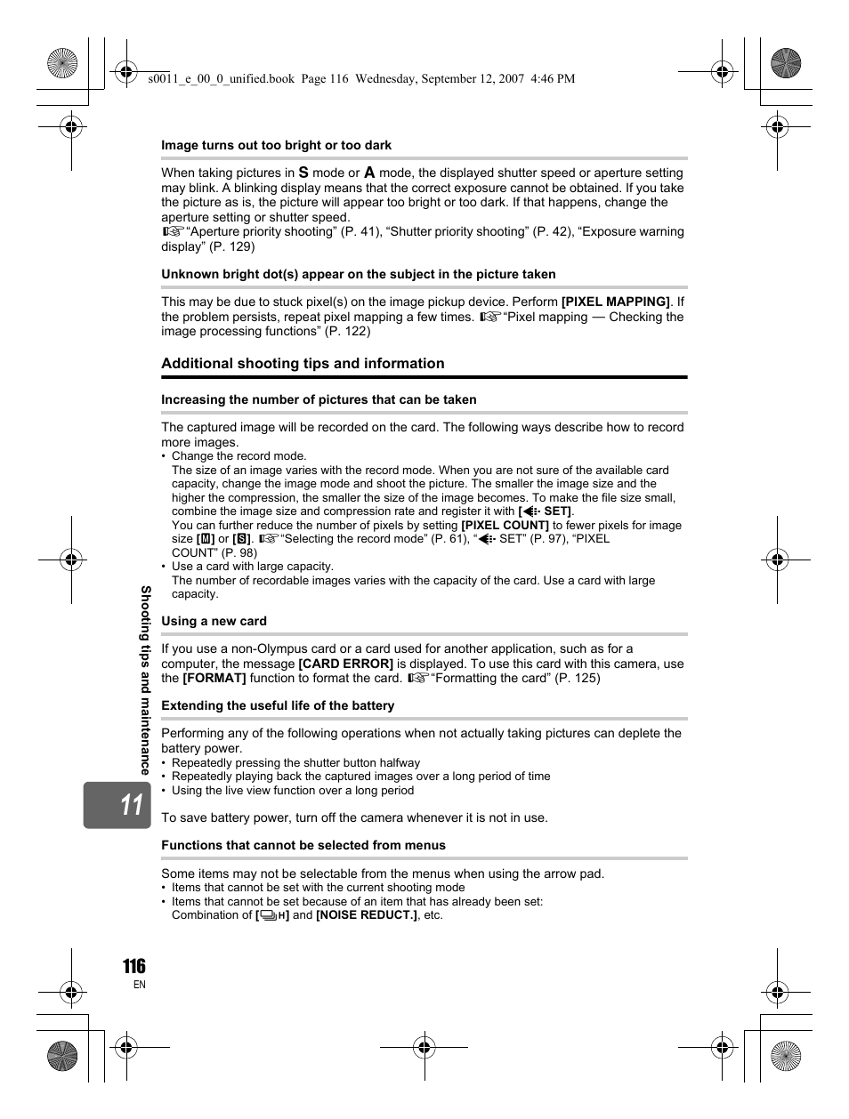 Olympus E-3 User Manual | Page 116 / 156