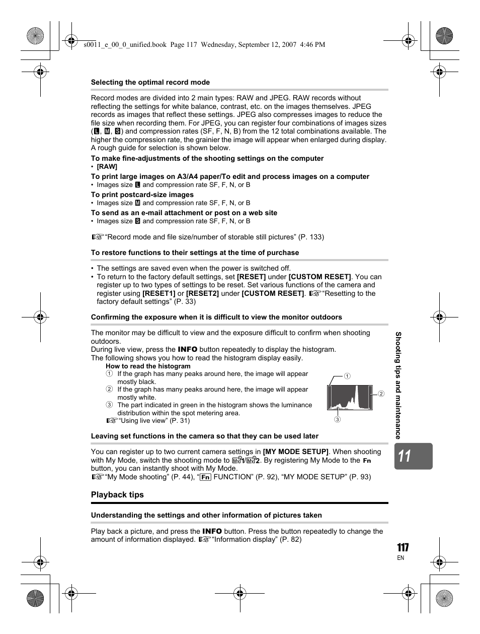 Olympus E-3 User Manual | Page 117 / 156