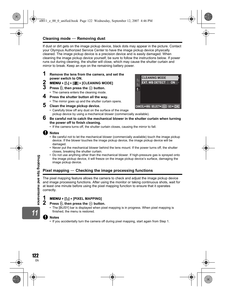 Olympus E-3 User Manual | Page 122 / 156