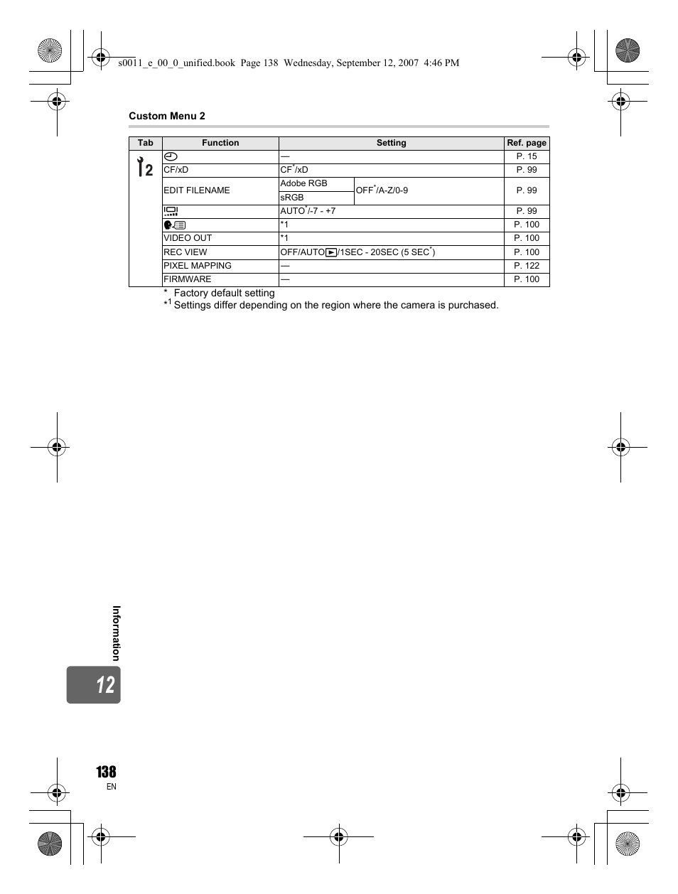 Olympus E-3 User Manual | Page 138 / 156