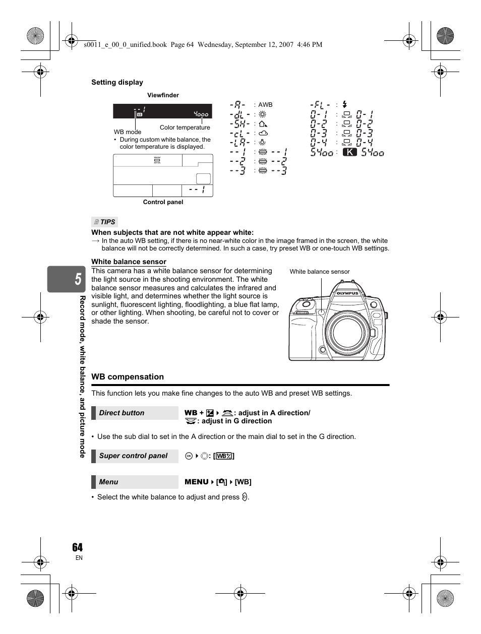Olympus E-3 User Manual | Page 64 / 156