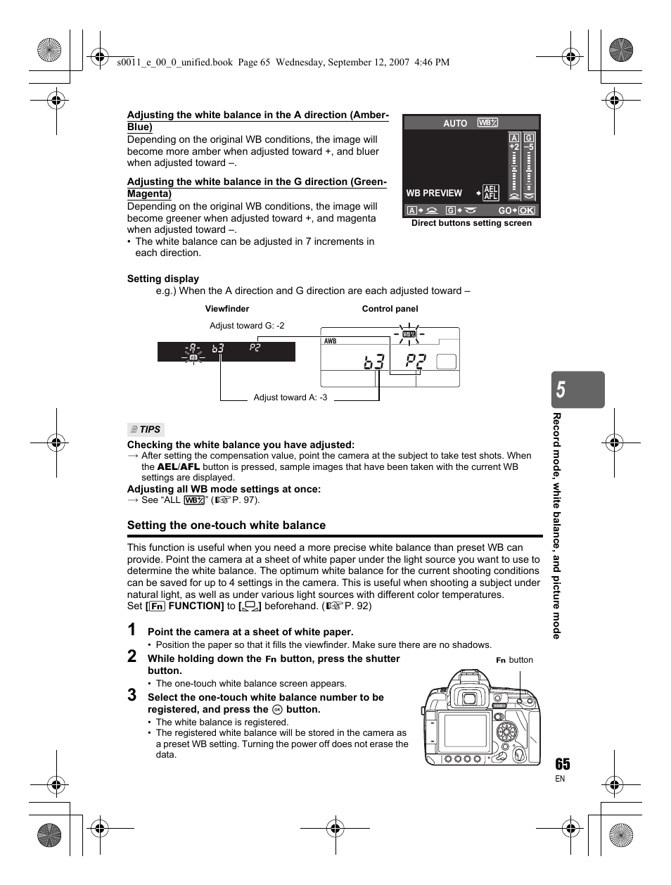 Olympus E-3 User Manual | Page 65 / 156