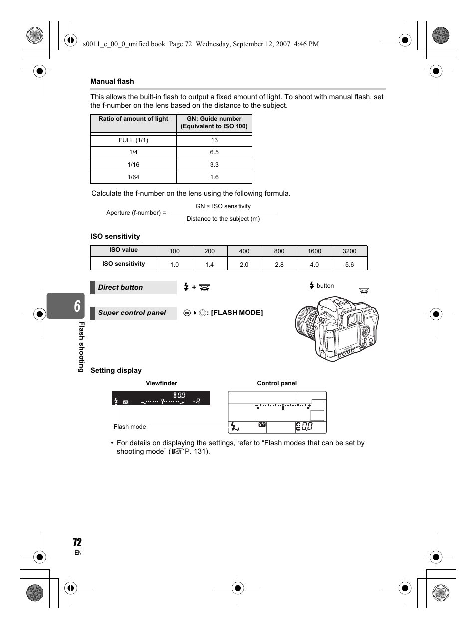 Olympus E-3 User Manual | Page 72 / 156