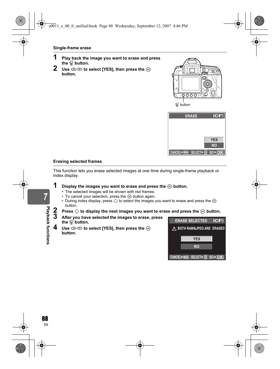 Olympus E-3 User Manual | Page 88 / 156