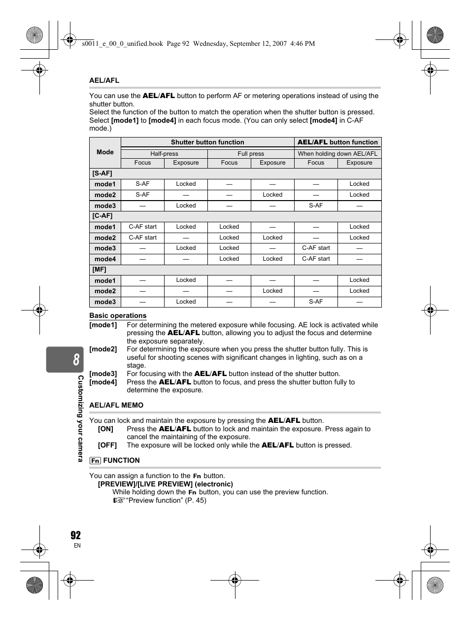 Olympus E-3 User Manual | Page 92 / 156