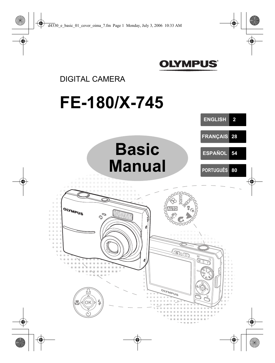 Olympus FE-180 User Manual | 108 pages