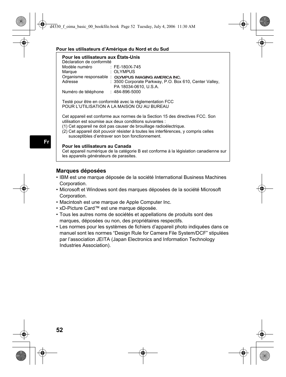 Olympus FE-180 User Manual | Page 52 / 108