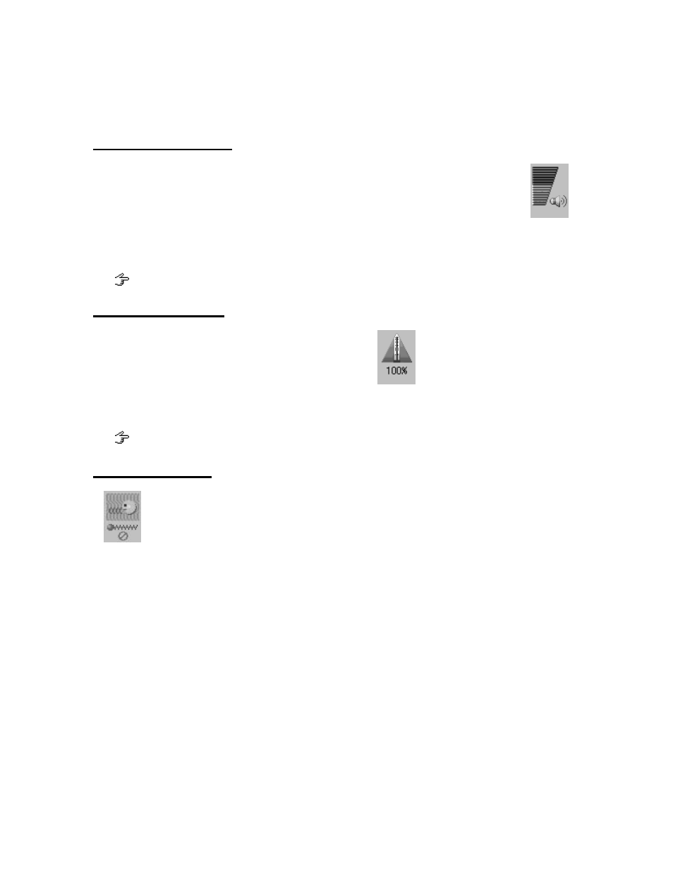 Volume control slider, Speed control slider, Noise cancellation | Olympus DS-3000 User Manual | Page 69 / 74