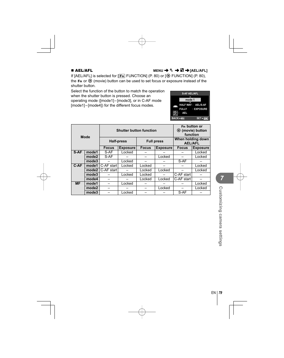 Olympus E-PL1 User Manual | Page 79 / 124