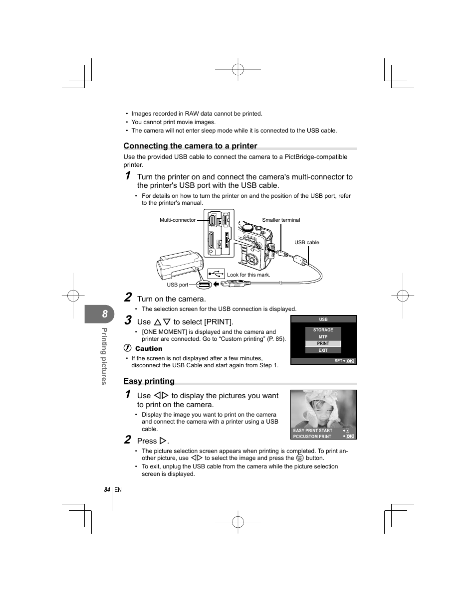 Olympus E-PL1 User Manual | Page 84 / 124
