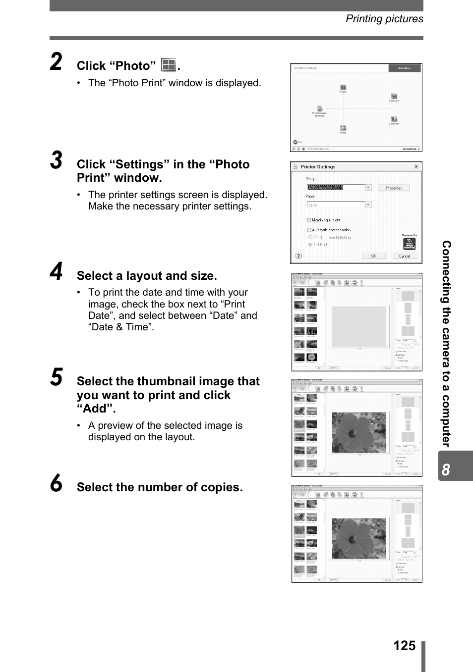 Olympus Stylus 800 Digital User Manual | Page 125 / 166