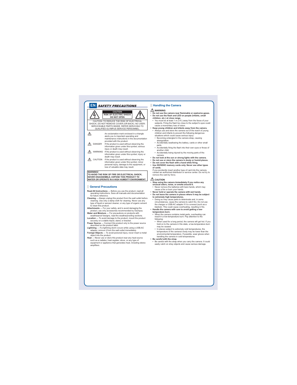 Olympus FE-5050 User Manual | Page 6 / 8