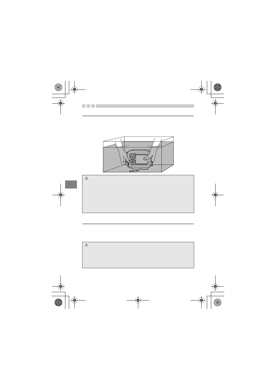 Lave la caja con agua pura seque la caja | Olympus PT-035 User Manual | Page 180 / 268