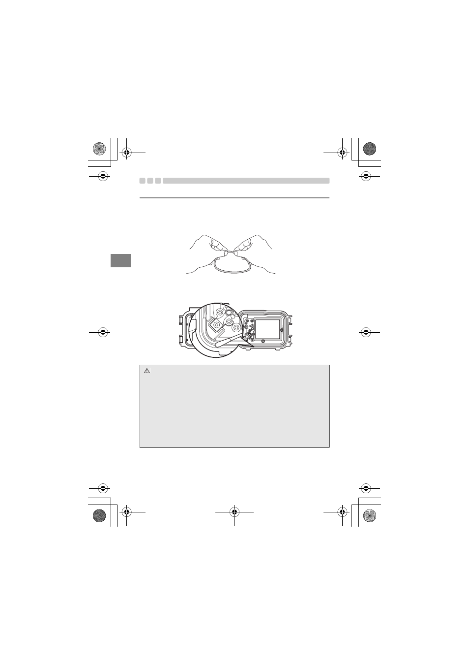 Remove any sand, dirt, etc | Olympus PT-035 User Manual | Page 68 / 268