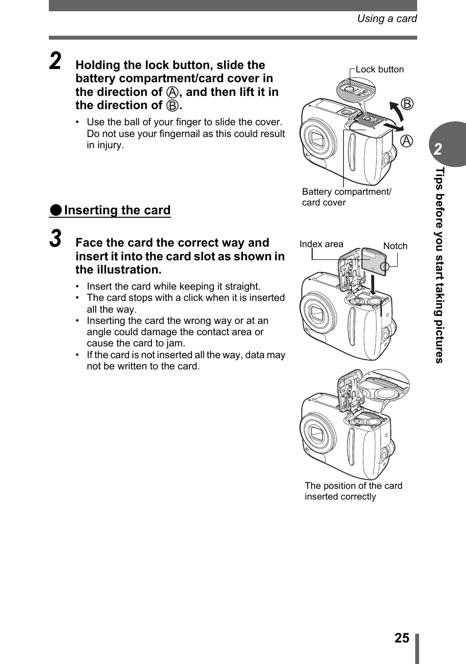 Olympus FE-115 User Manual | Page 25 / 110