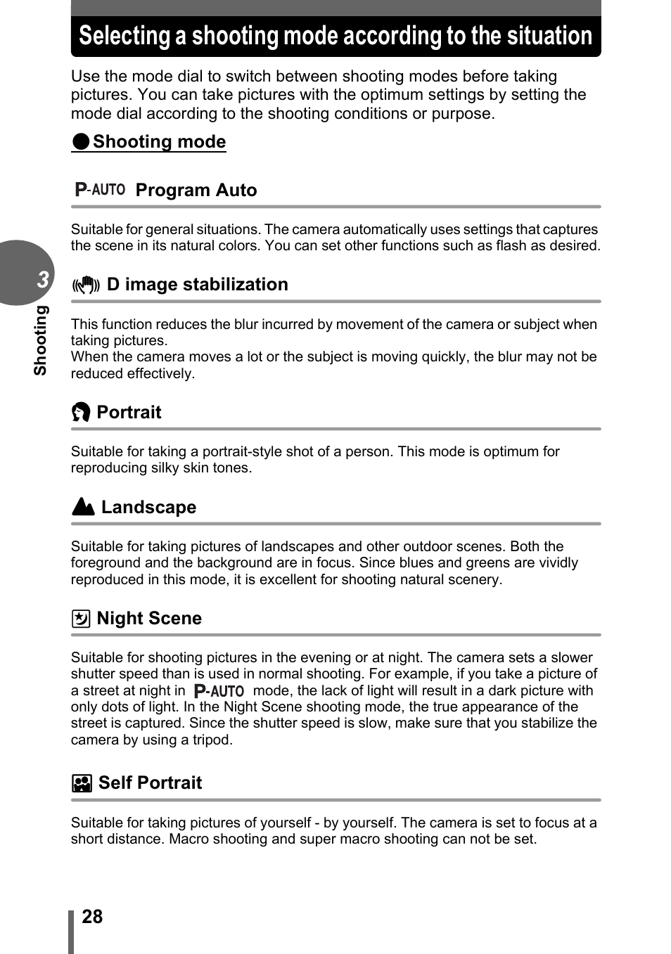 Olympus FE-115 User Manual | Page 28 / 110