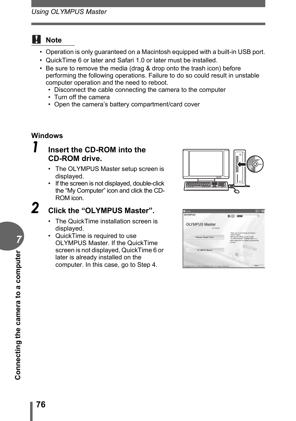 Olympus FE-115 User Manual | Page 76 / 110