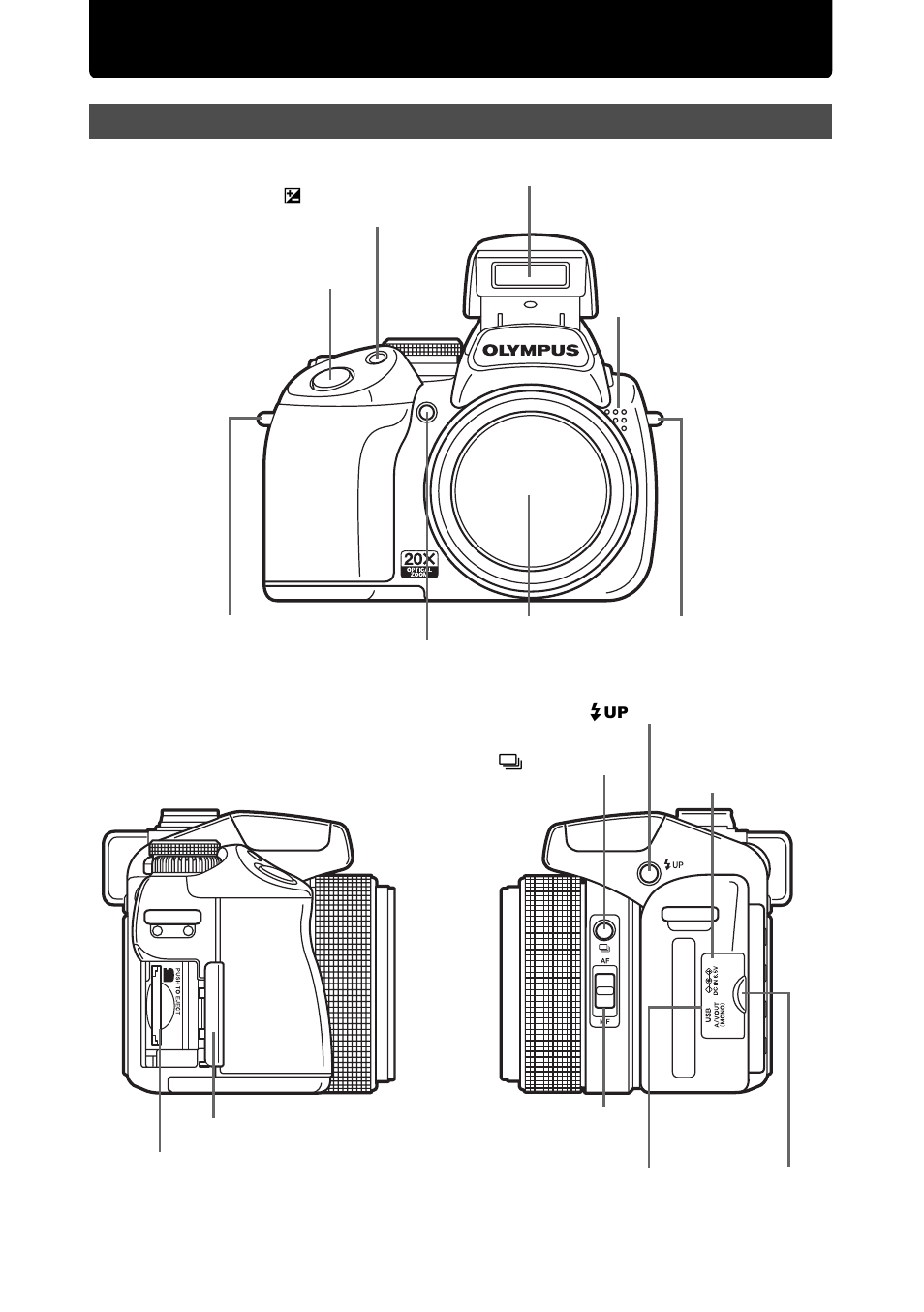 Camera diagram, Camera, P.11 | Olympus SP-570 UZ User Manual | Page 11 / 96