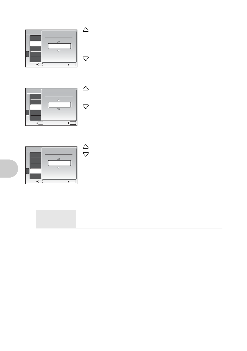 Adjusting the sharpness of the image, Adjusting the contrast of the image, Adjusting the saturation of the image | Reducing the noise during long exposures, P.44, Menu ope rati ons, Sharpness, Contrast, Saturation, Noise reduct | Olympus SP-570 UZ User Manual | Page 44 / 96