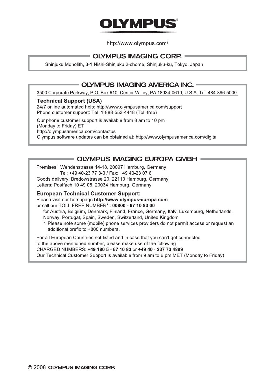 Olympus SP-570 UZ User Manual | Page 96 / 96