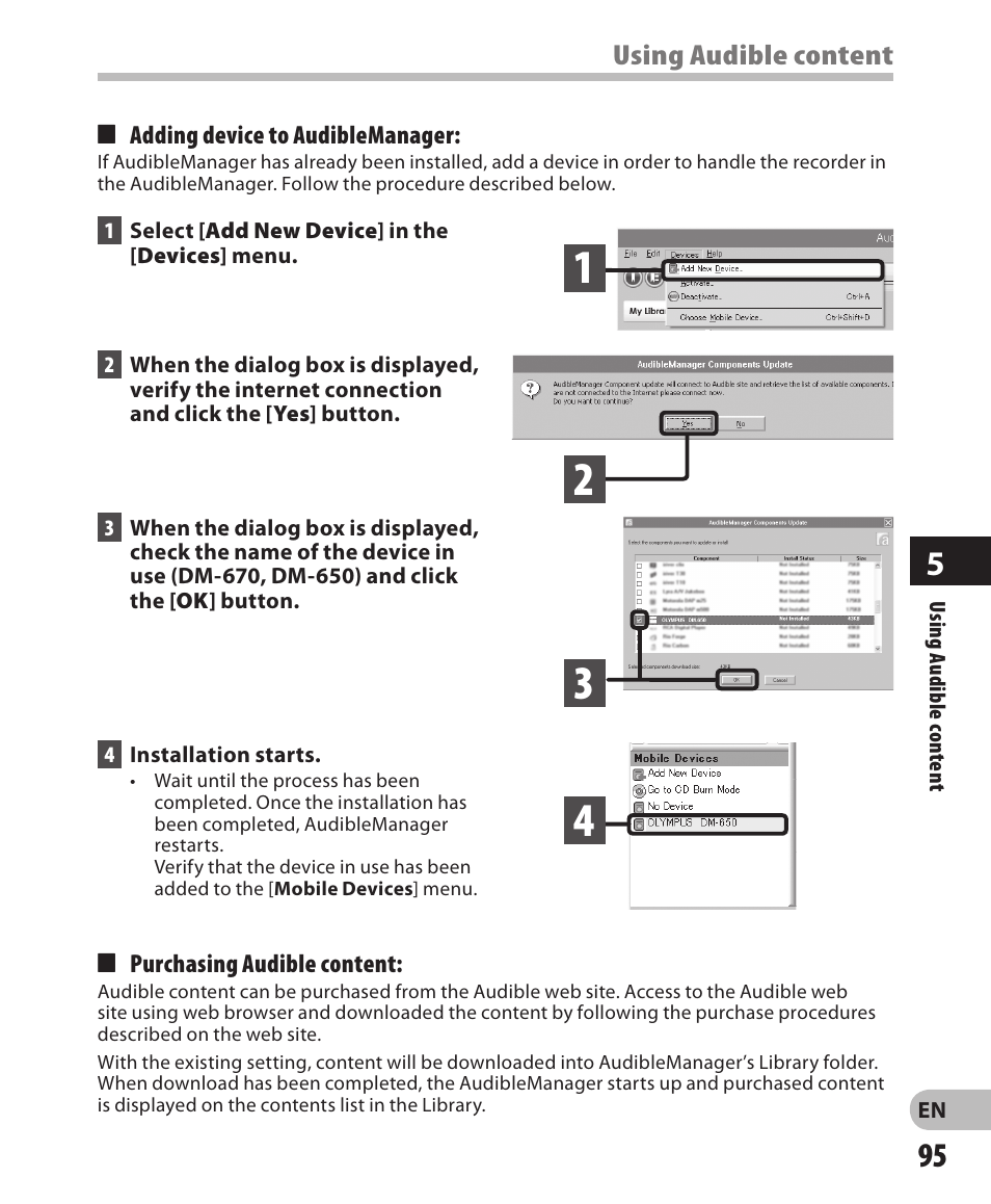Olympus DM-650 User Manual | Page 95 / 113