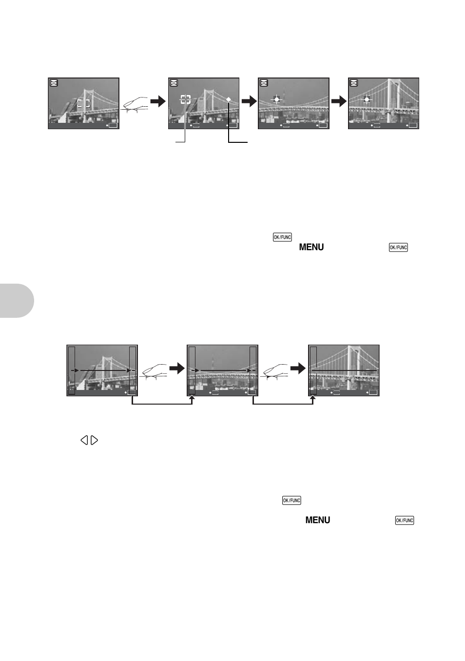 Men u operat io ns, Combine in camera 1, Combine in camera 2 | Olympus 840 User Manual | Page 24 / 79