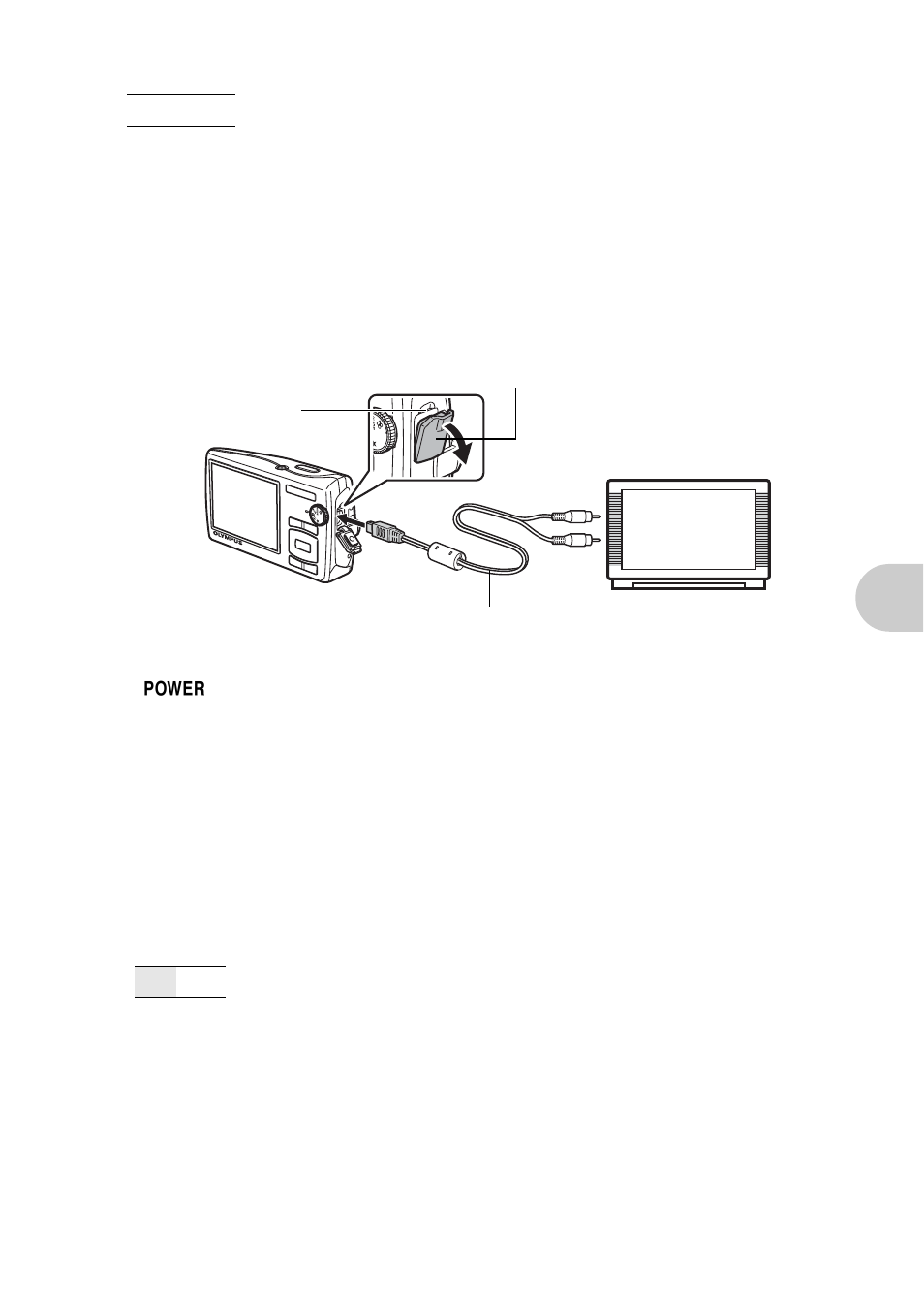 Playing back pictures on a tv, Setting the camera to the power save mode, Men u operat ions | Olympus 840 User Manual | Page 39 / 79