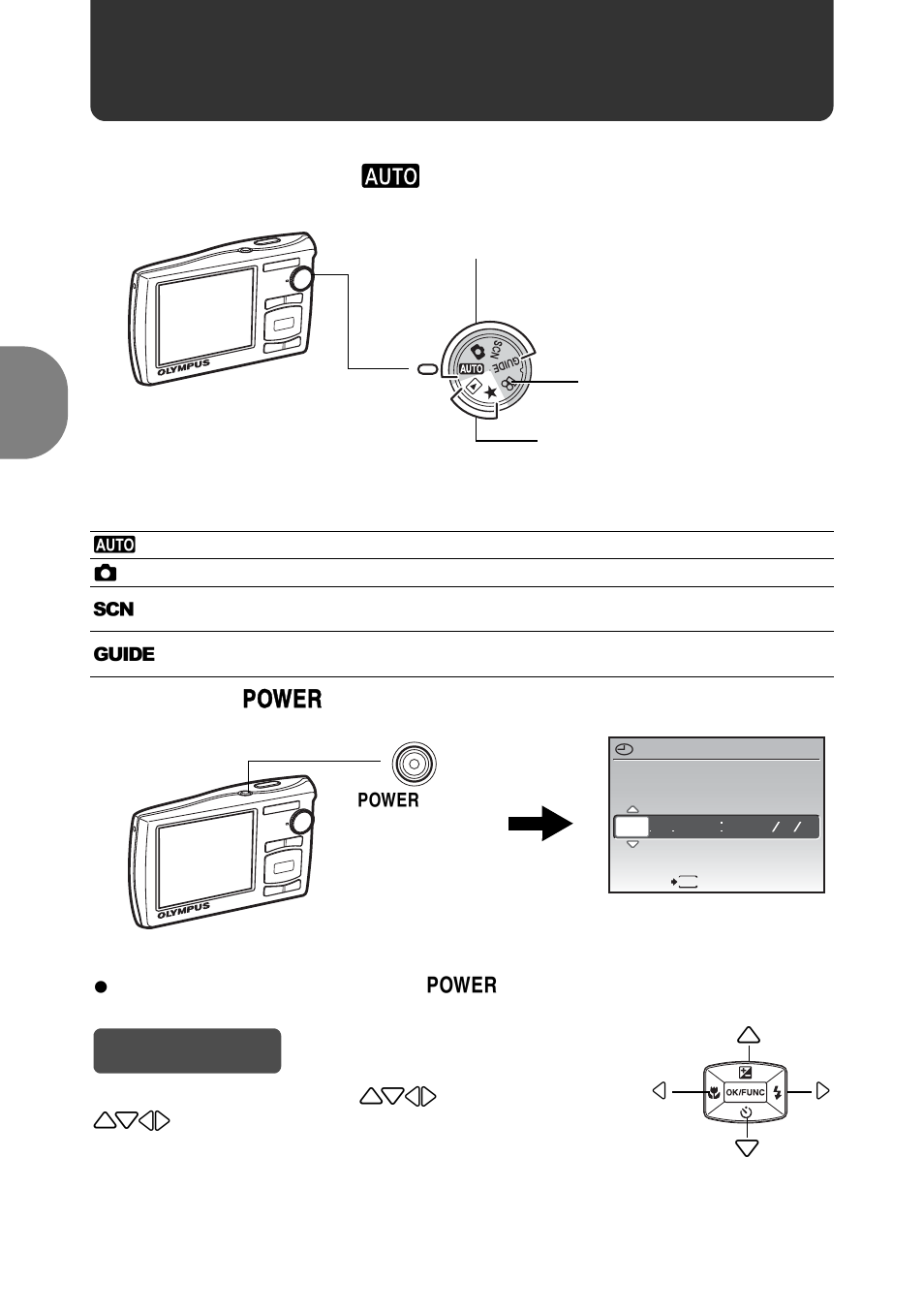 Turn the camera on, Hint, B. press the o button | Quick start guide | Olympus 840 User Manual | Page 6 / 79
