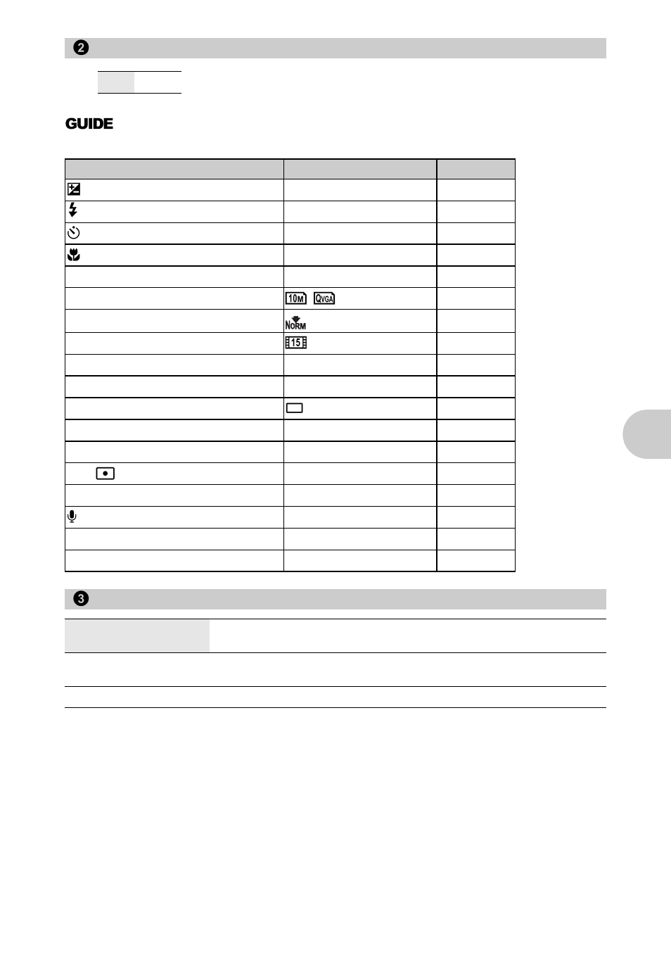 Restoring default settings, Taking and combining panoramic pictures, Men u operat ions | Olympus 1020 User Manual | Page 23 / 78