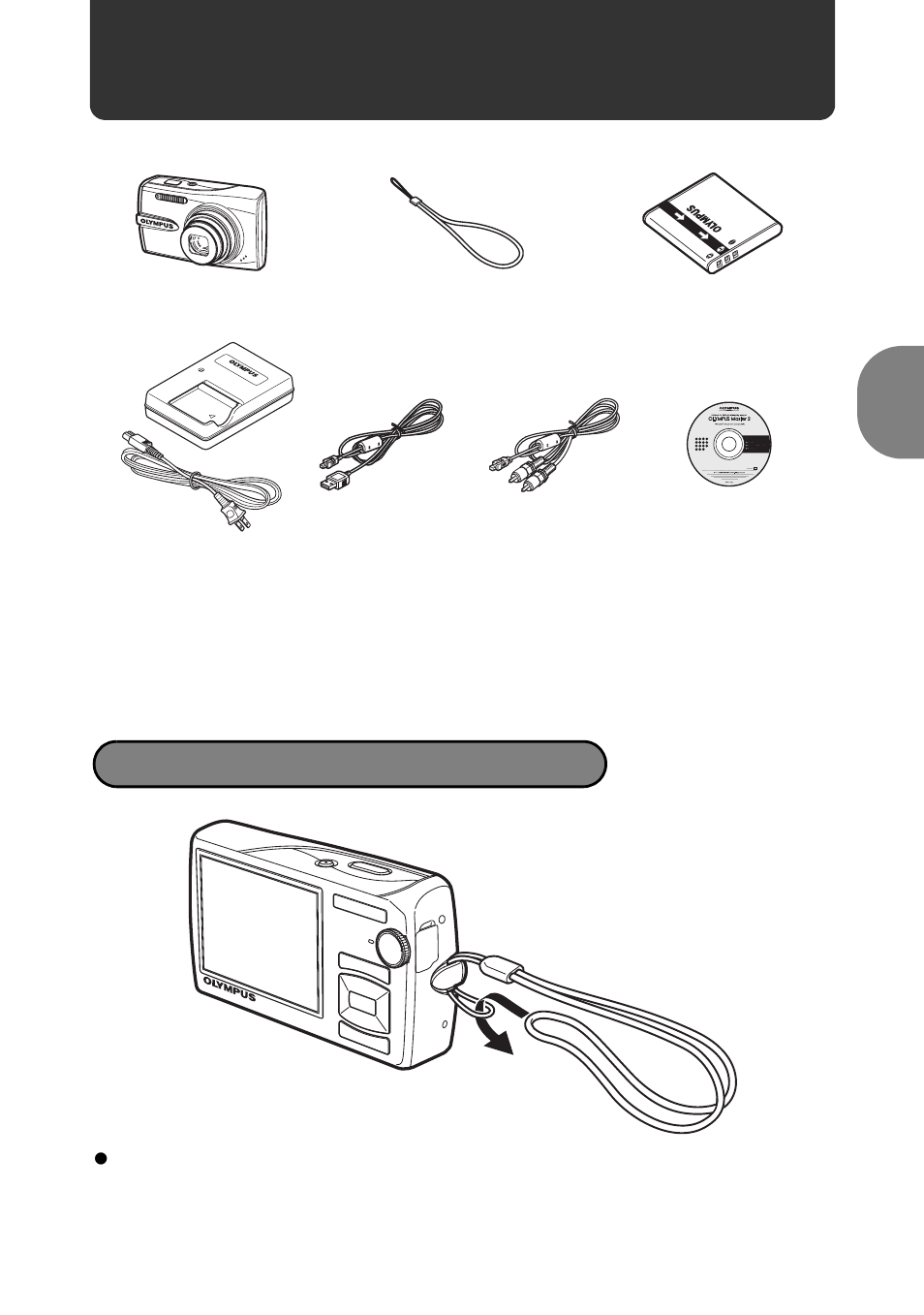 Quick start guide, 3gather these items (box contents) | Olympus 1020 User Manual | Page 3 / 78