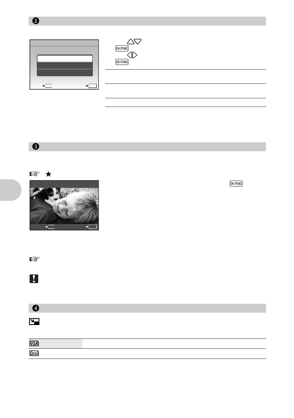 Editing images, Adding favorite images, Edit | Changing the size of pictures, Add favorite adding favorite images” (p.30), G “perfect fix editing images” (p.30), Men u operat io ns | Olympus 1020 User Manual | Page 30 / 78