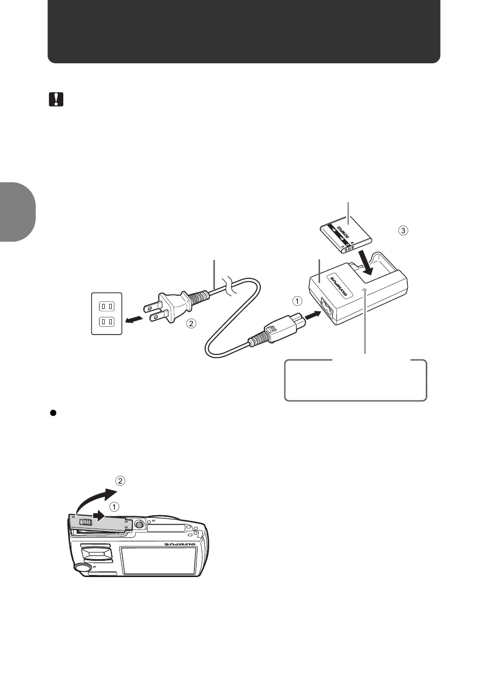 Preparing the camera | Olympus 1020 User Manual | Page 4 / 78