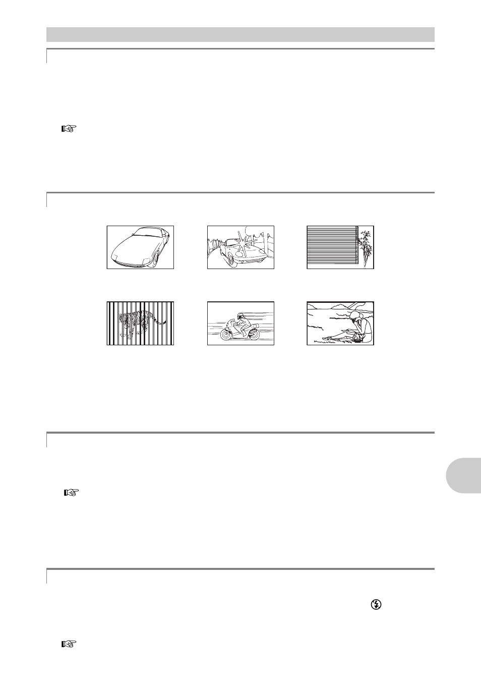 Shooting tips, Focusing on the subject, Subjects that are difficult to focus on | Prevent blur by using image stabilization, Taking stabilized pictures without the flash | Olympus 1020 User Manual | Page 51 / 78