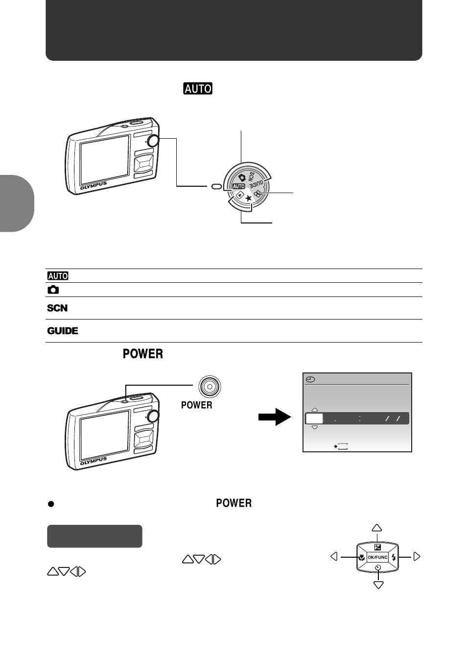 Turn the camera on, Hint, B. press the o button | Quick start guide | Olympus 1020 User Manual | Page 6 / 78