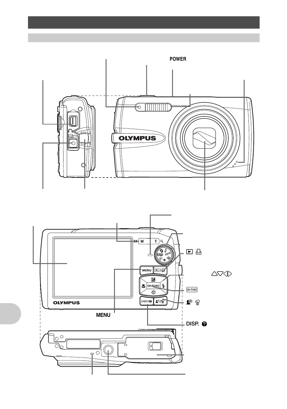 Camera diagram, Camera, App endi x | Olympus 1020 User Manual | Page 72 / 78