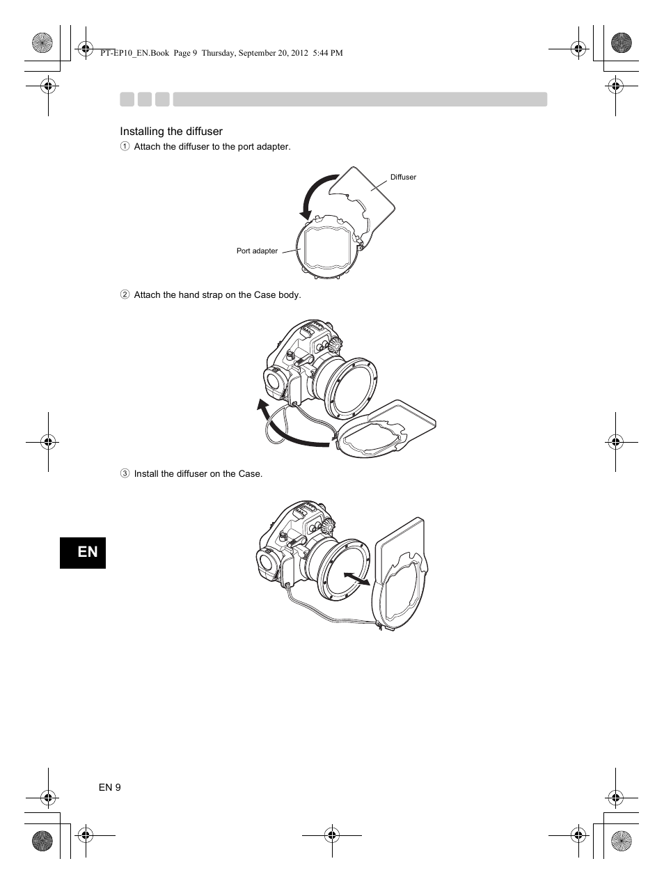 Olympus PT-EP10 User Manual | Page 10 / 24