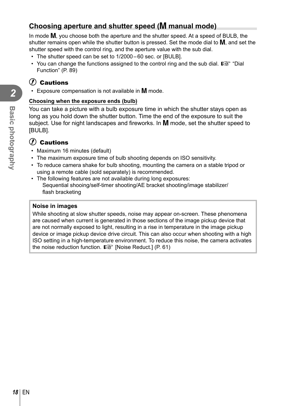 Olympus XZ-2 User Manual | Page 18 / 102