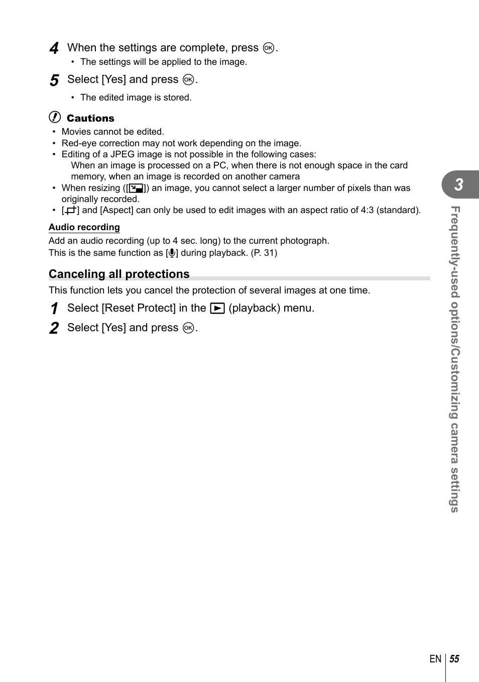 Olympus XZ-2 User Manual | Page 55 / 102