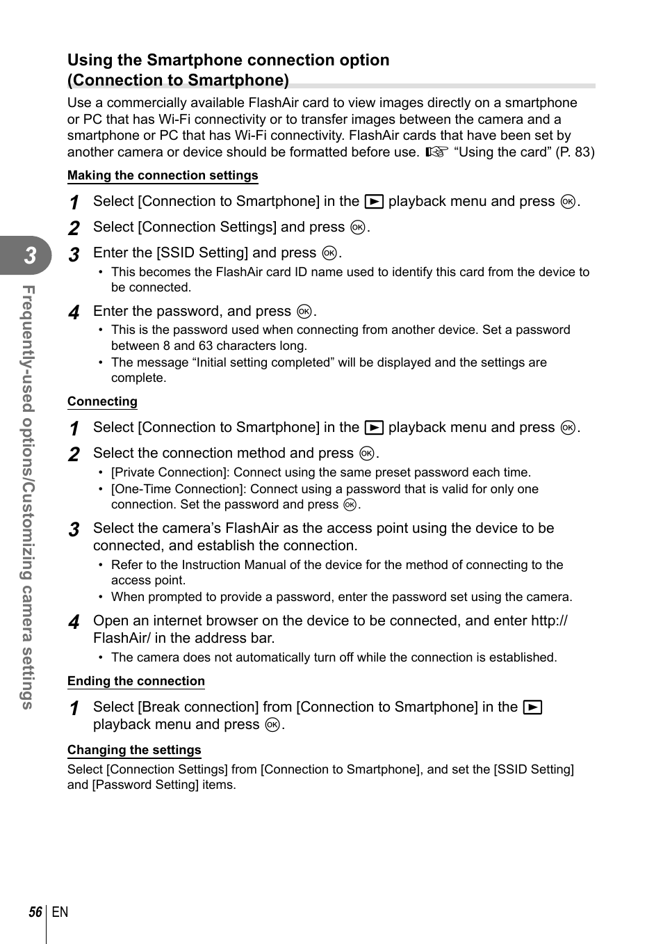 Olympus XZ-2 User Manual | Page 56 / 102