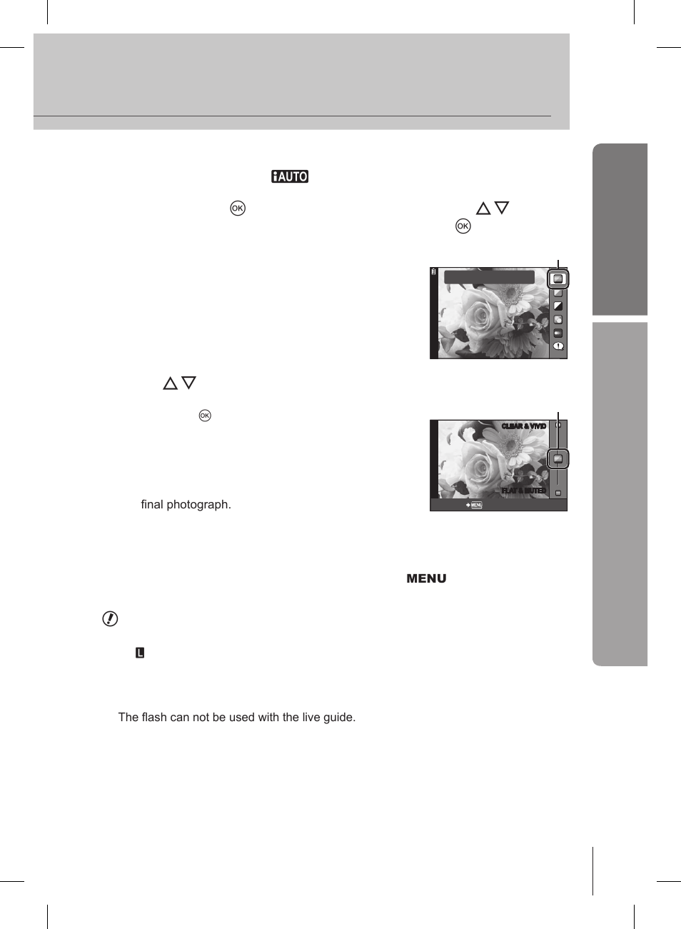 Basic guide, Basic operations | Olympus E-PL2 User Manual | Page 19 / 127