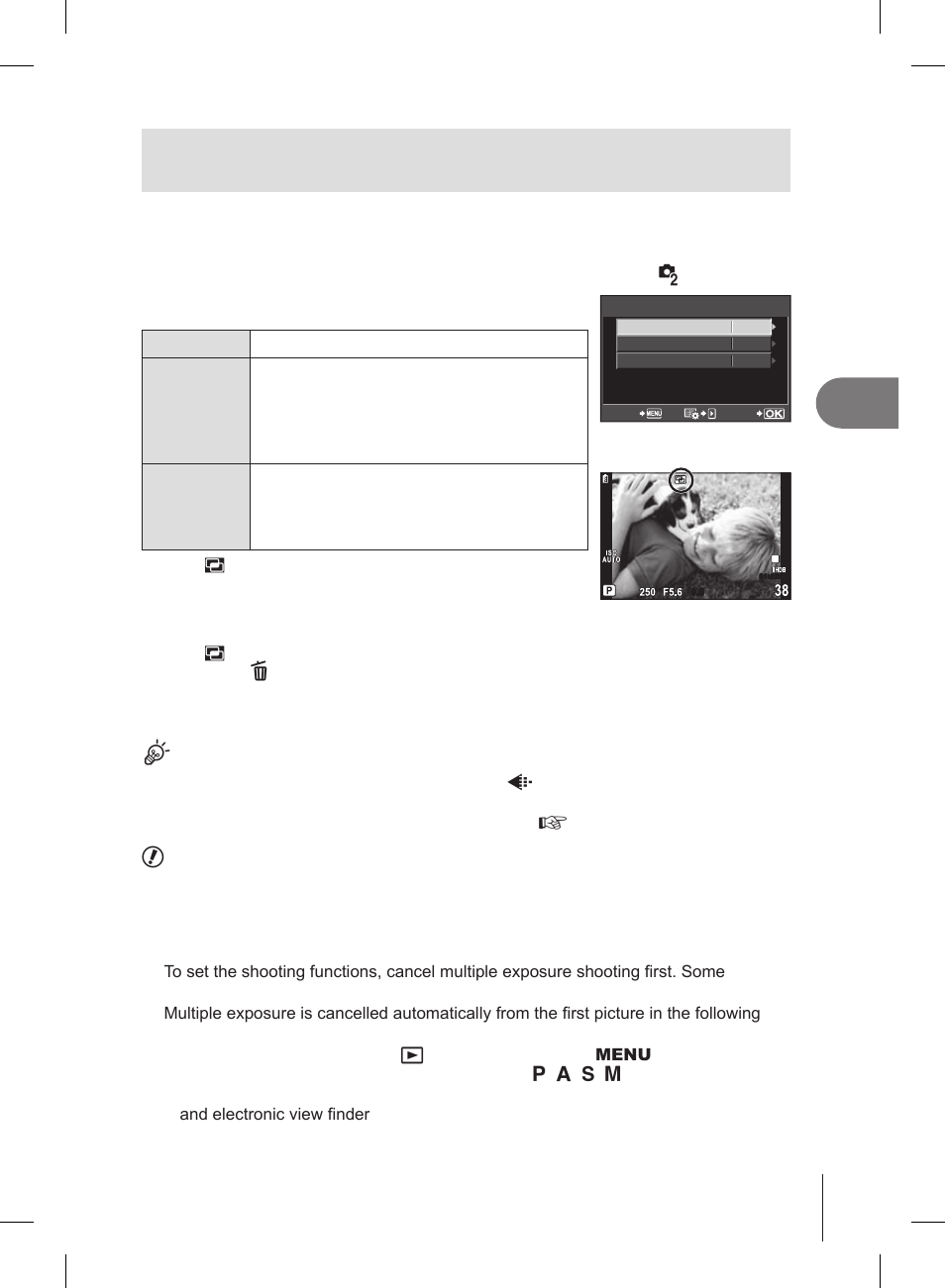 Adjust settings, Take pictures | Olympus E-PL2 User Manual | Page 53 / 127