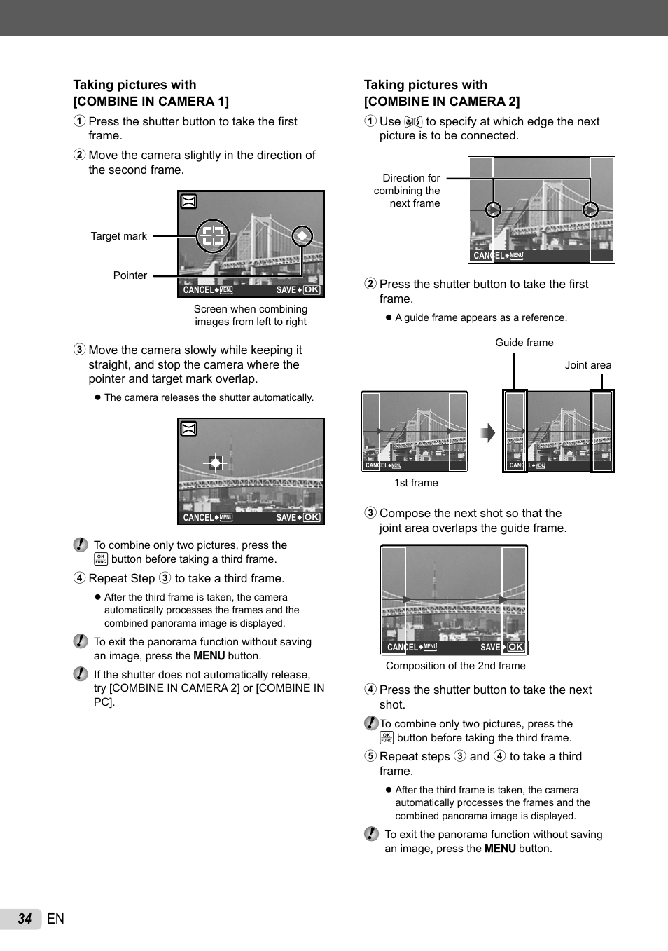 34 en | Olympus 1060 User Manual | Page 34 / 76