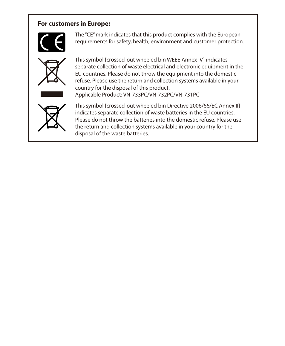 Olympus VN732PC User Manual | Page 66 / 67